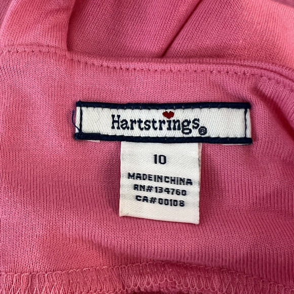 Hartstrings Girl’s Cotton Sundress Pink Multi Color Embroidered Dot Cotton Dress - Picture 5 of 6